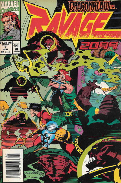 Ravage 2099 #7 [Newsstand]-Very Fine (7.5 – 9)