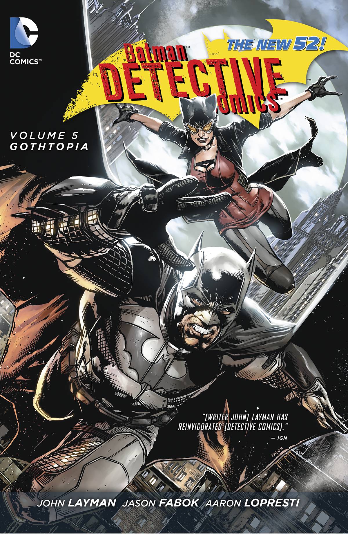 Batman Detective Comics Graphic Novel Volume 5 Gothopia (New 52)