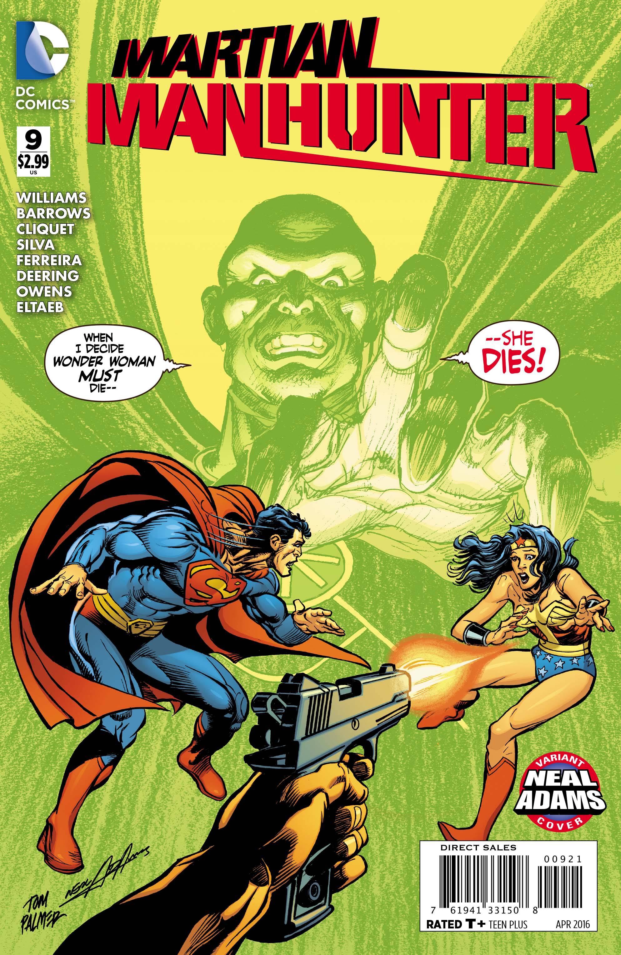 Martian Manhunter #9 Neal Adams Variant Edition