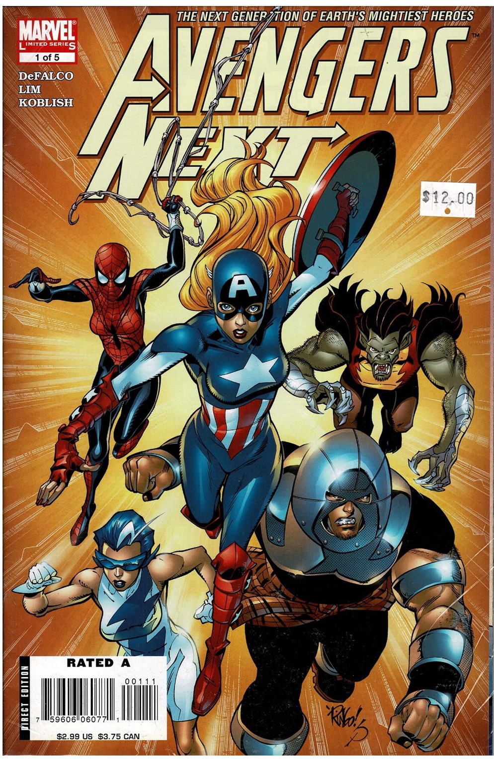 Avengers Next #1-5 Comic Pack
