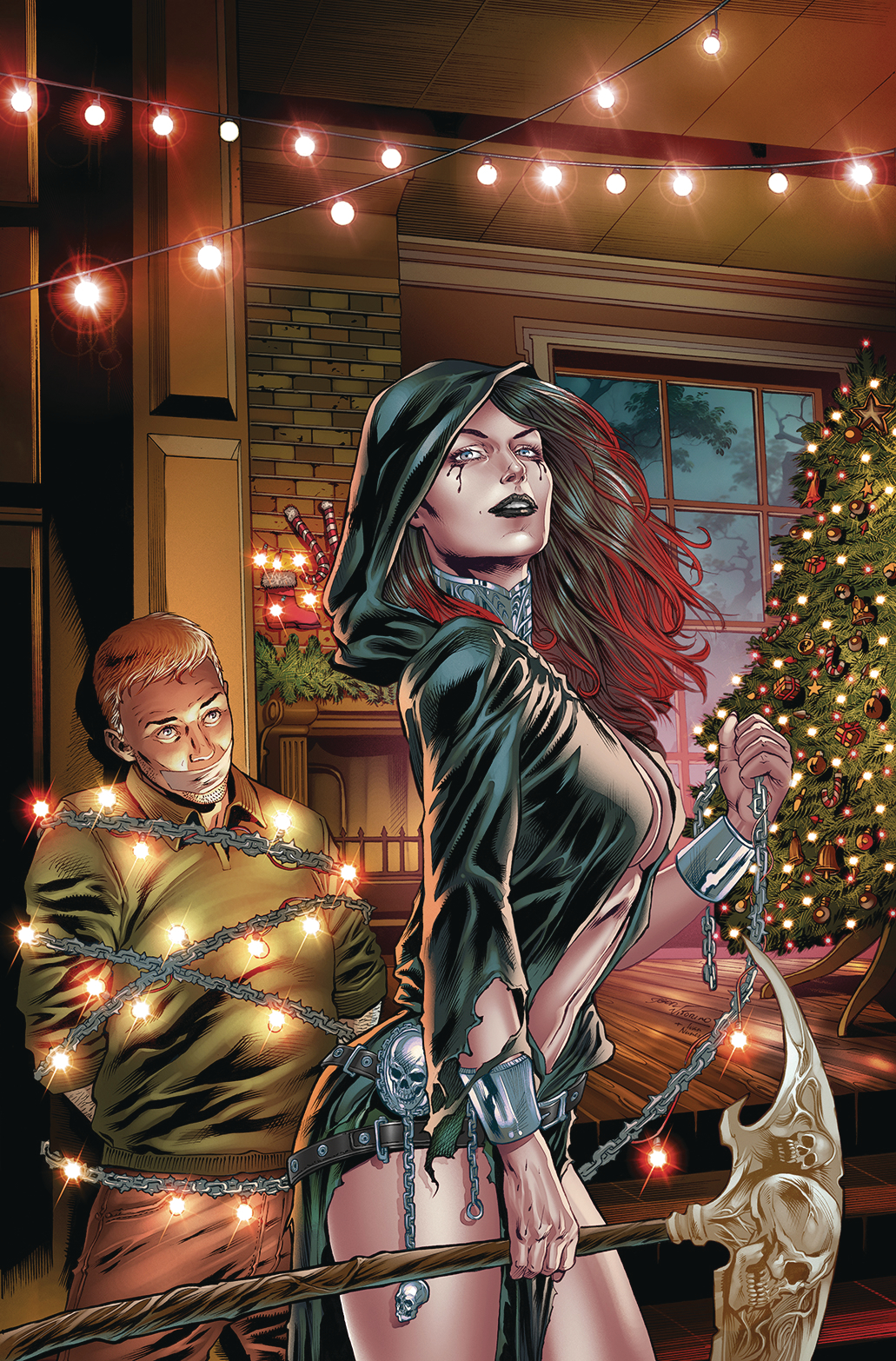 Grimm Tales of Terror 2024 Holiday Special Cover B Vitorino