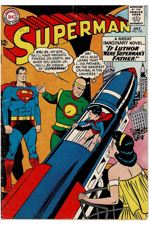 Superman #170 - Vg-