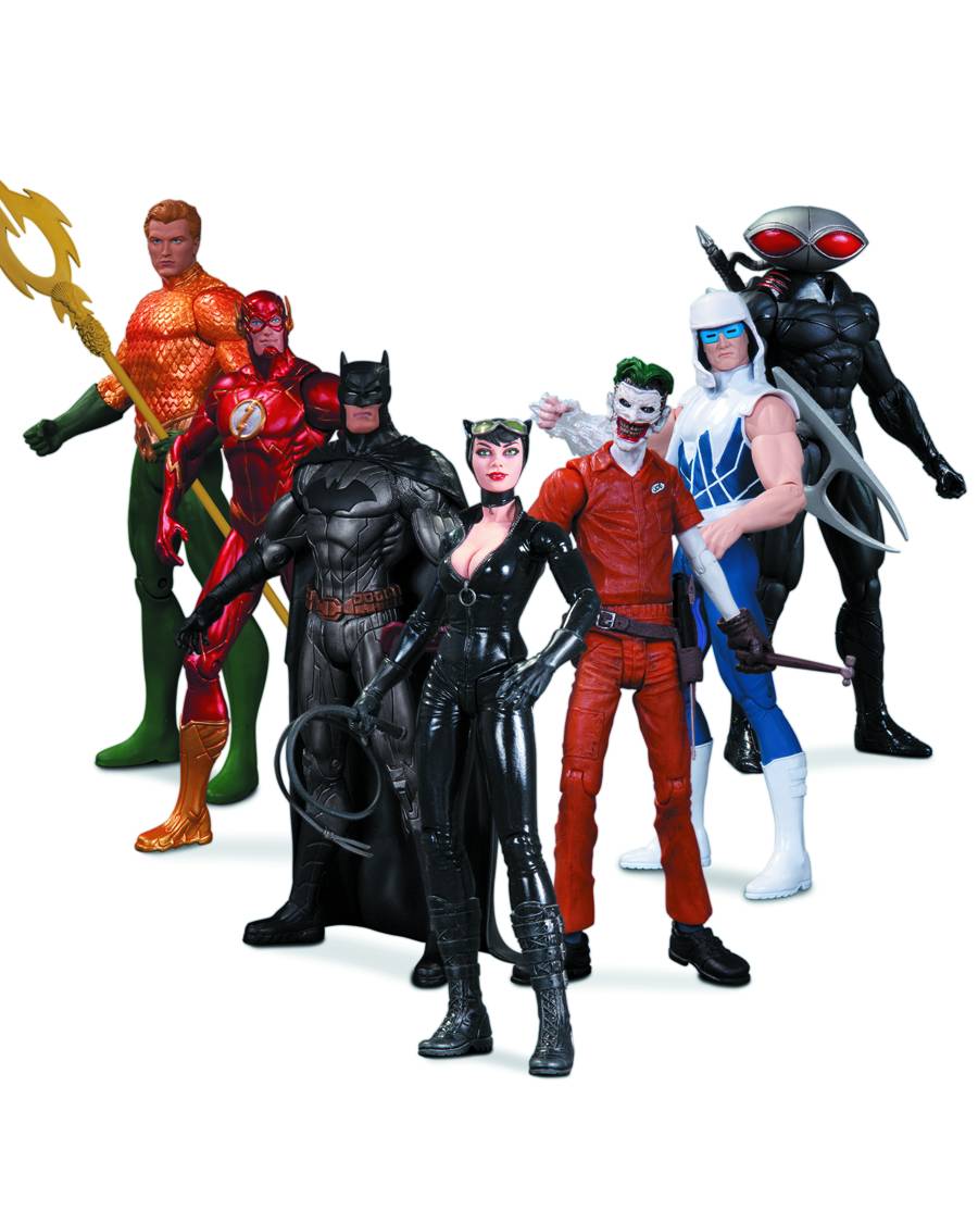 DC Comics New 52 Super Heroes Vs Super Villains Action Figure Box Set