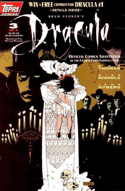 Bram Stoker's Dracula #3 - Fn/Vf, Sealed With Cards