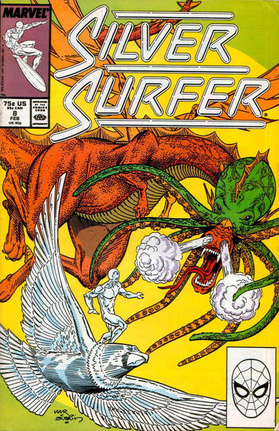 Silver Surfer #8 [Direct]-Fine (5.5 – 7)