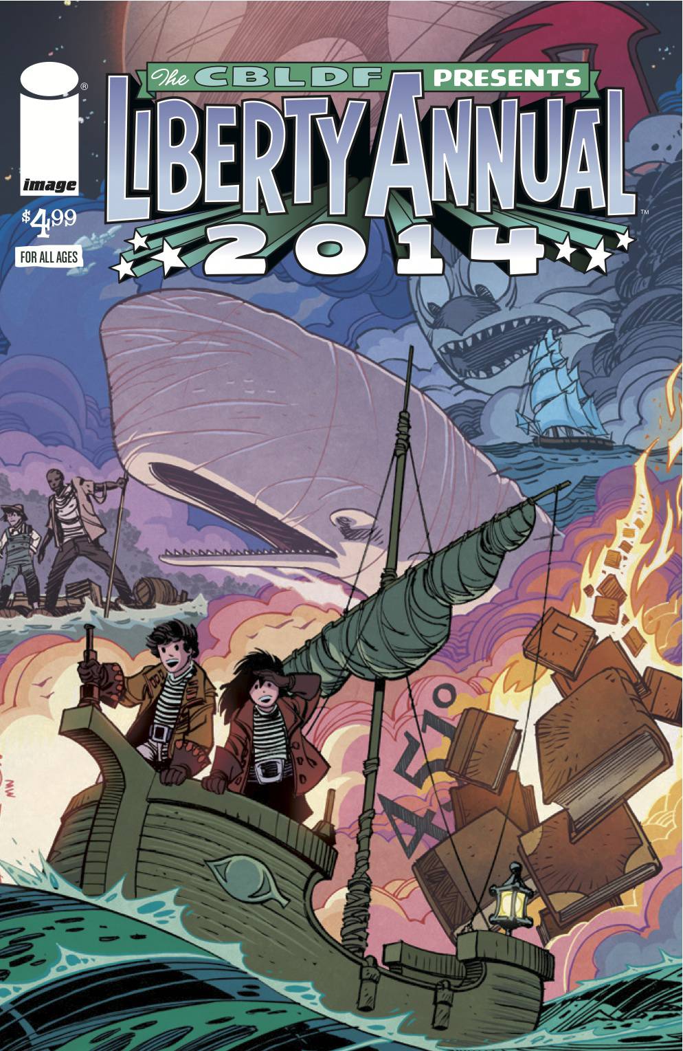 CBLDF Liberty Annual 2014 #1 Cover B Simonson