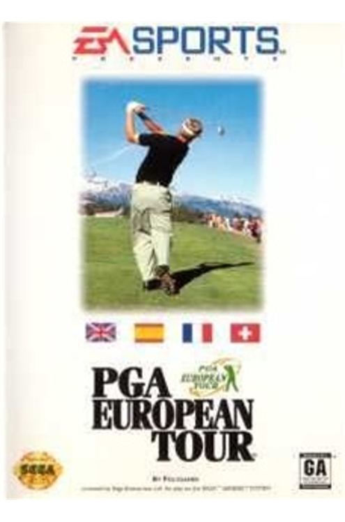 Sega Genesis Pga European Tour Pre-Owned