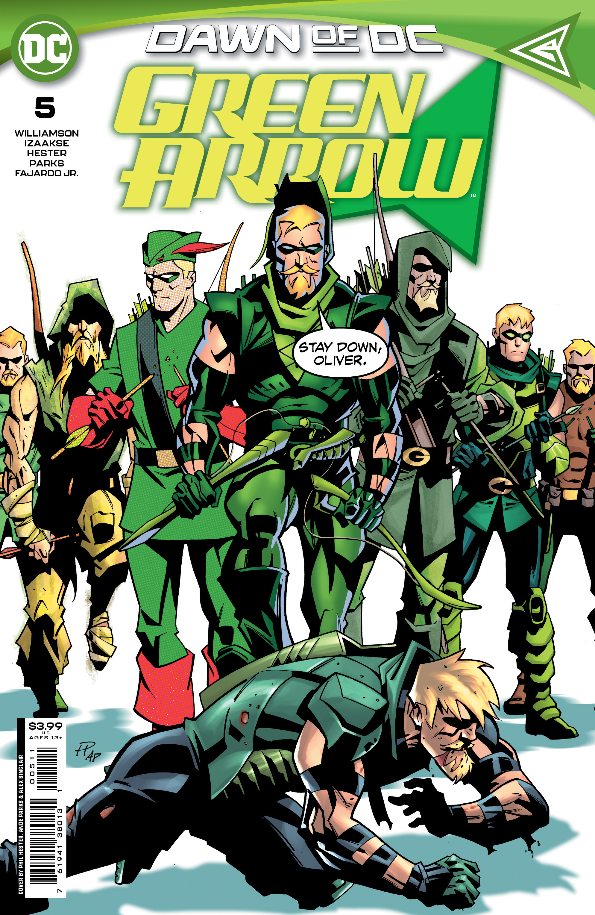 Green Arrow #5 Cover A Phil Hester (Of 6)