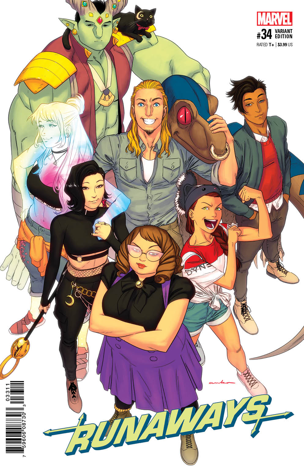 Runaways #34 Anka Variant (2017)