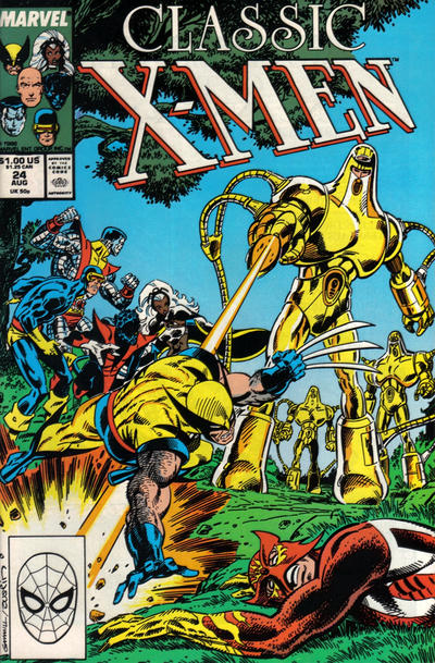 Classic X-Men #24 [Direct]-Near Mint (9.2 - 9.8)