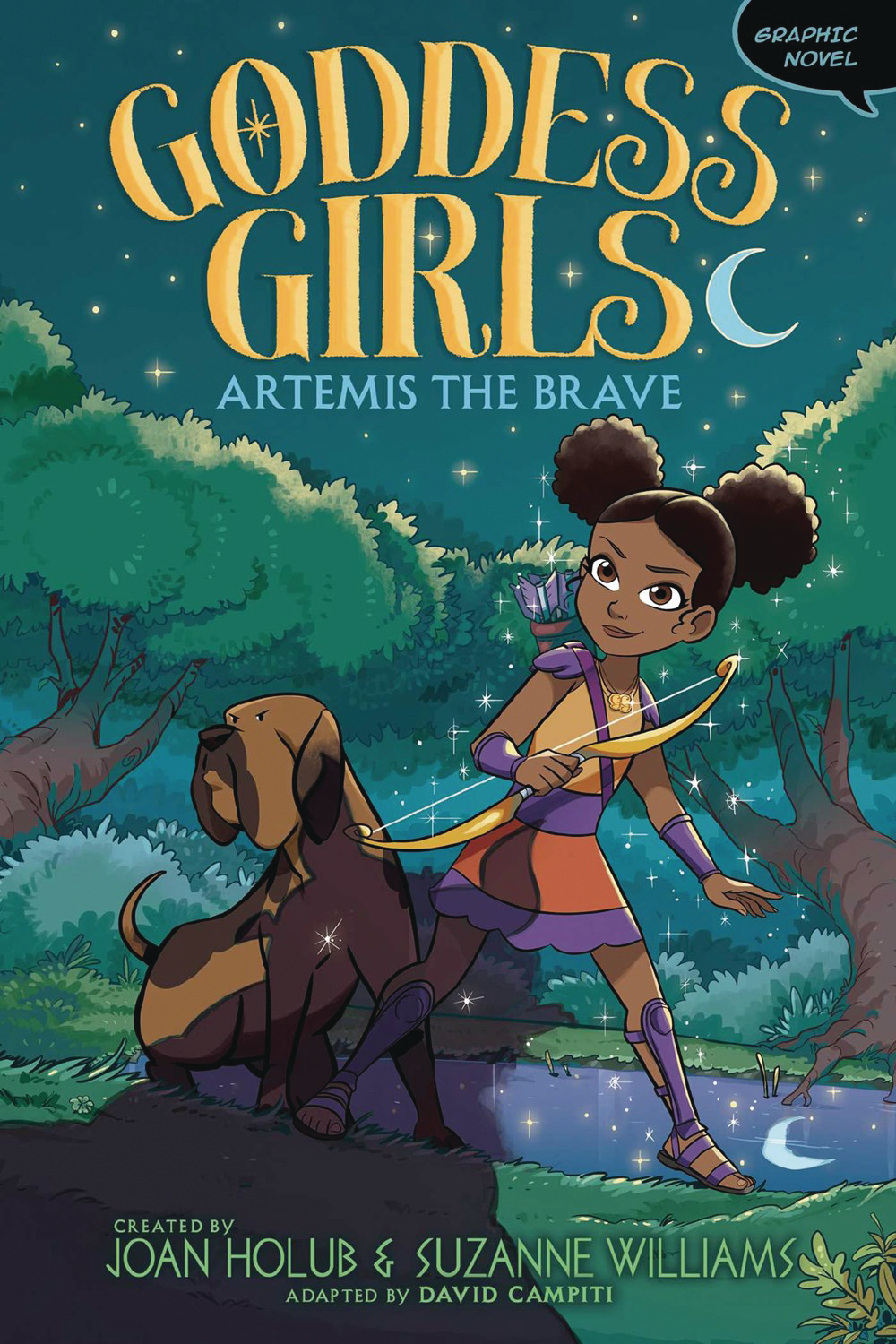 Goddess Girls Graphic Novel Volume 4 Artemis The Brave
