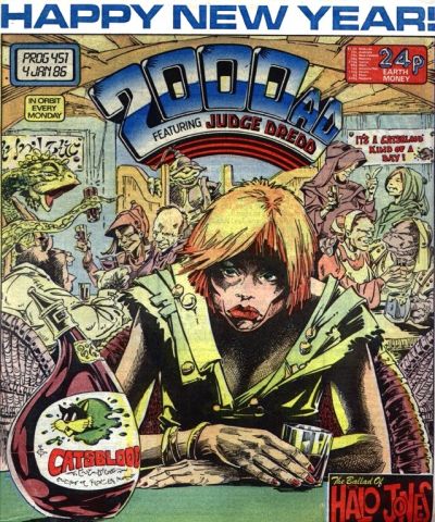 2000 AD #451-Near Mint (9.2 - 9.8)