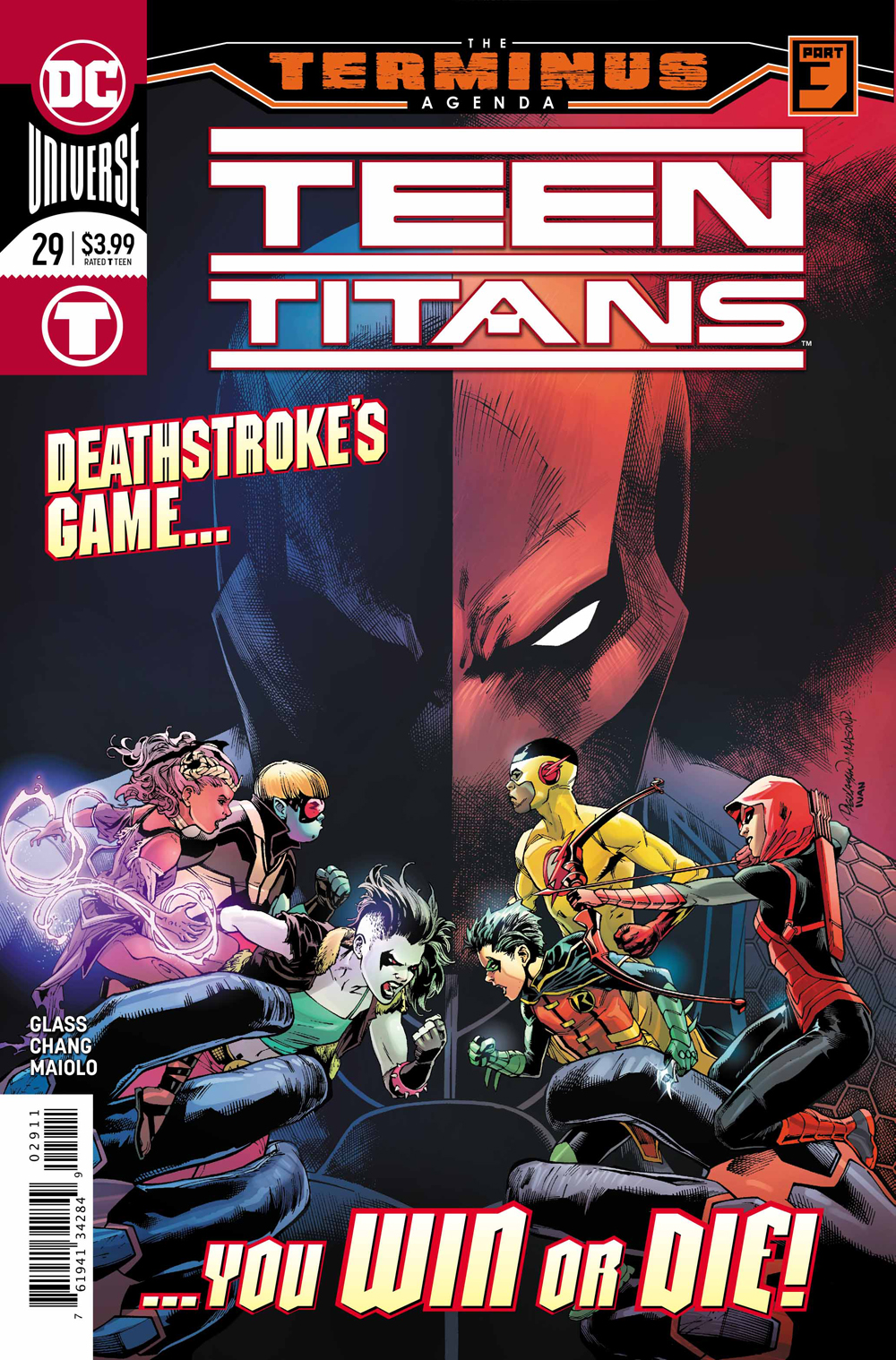 Teen Titans #29 Terminus Agenda (2016)
