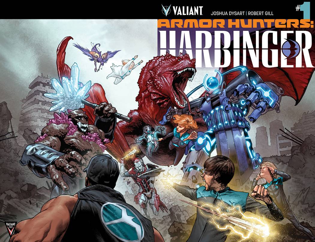 Armor Hunters Harbinger #1 Cover B Chrom (Ah)