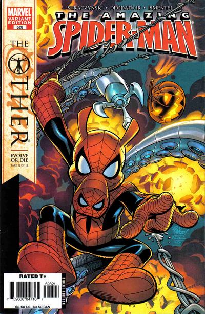 Amazing Spider-Man Wieringo Variant #528