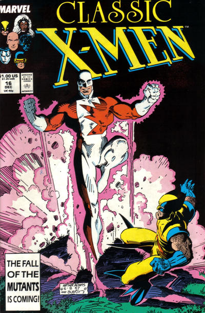 Classic X-Men #16 [Direct] - Vf-