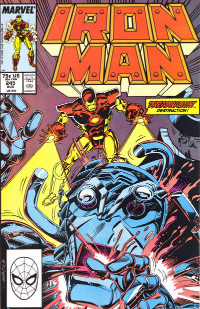 Iron Man #245 [Direct] - Vf- 7.5