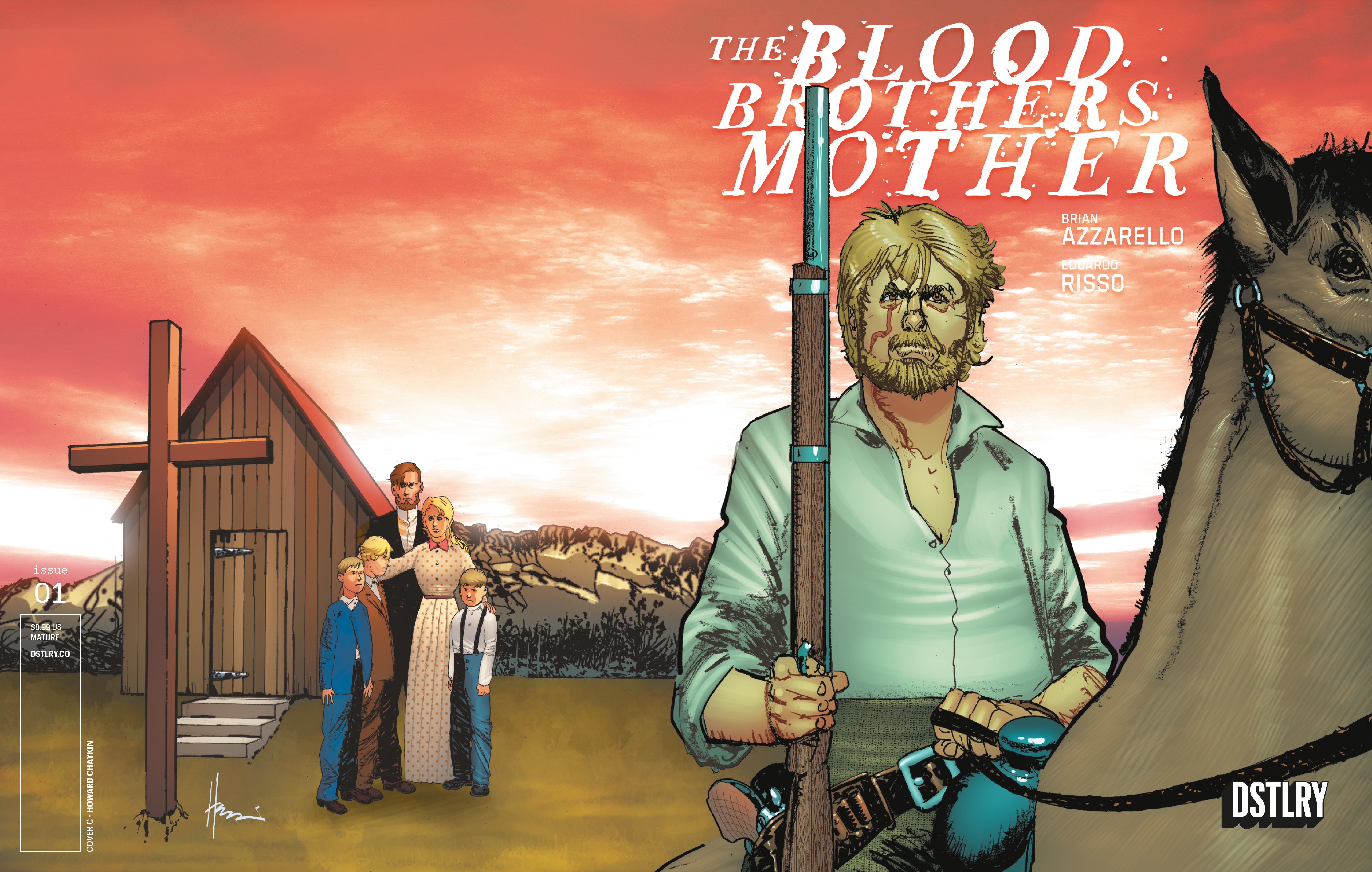 Blood Brothers Mother #1 Cover D 1 for 25 Incentive Howard Chaykin Variant (Mature) (Of 3)