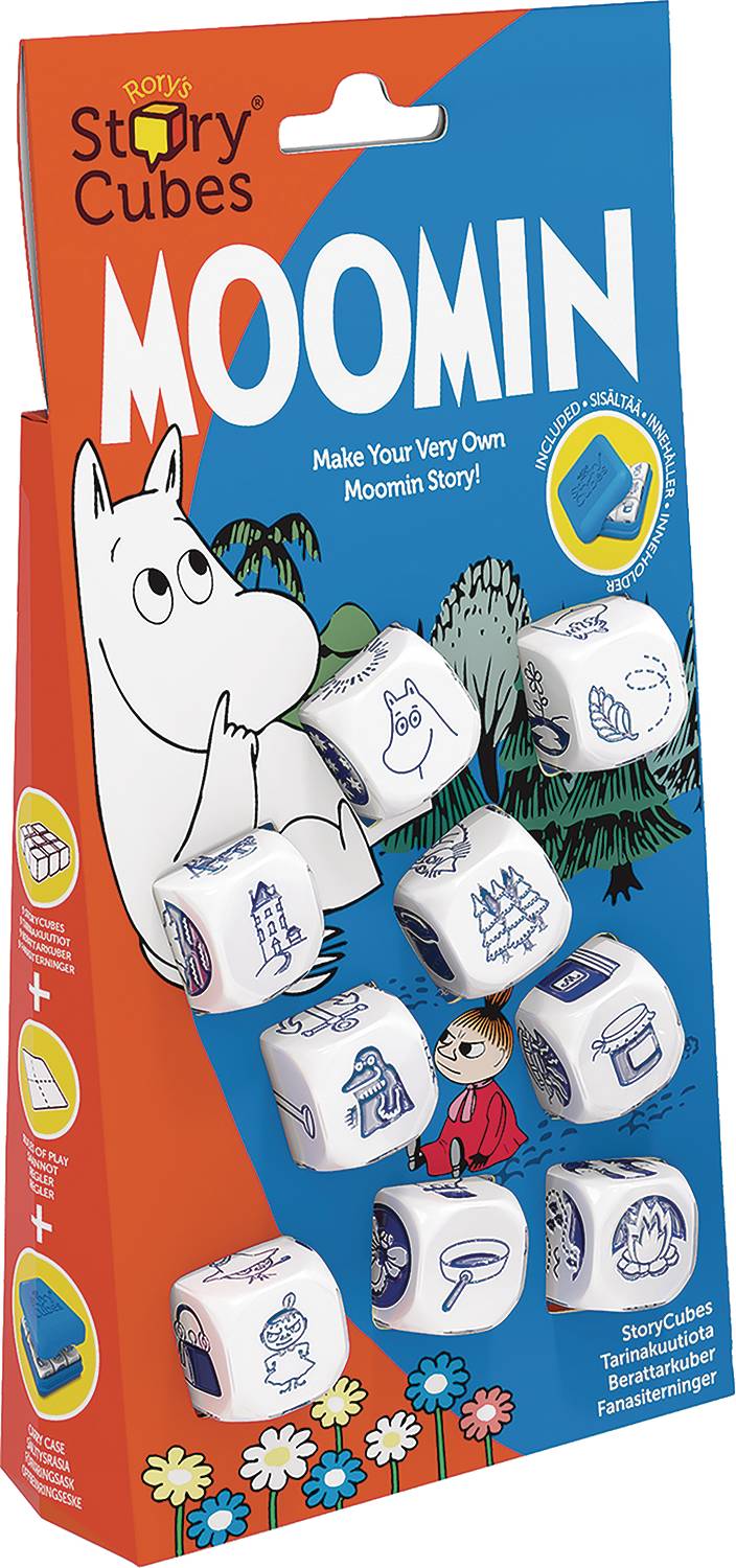 Rorys Story Cubes Moomin Dice Set