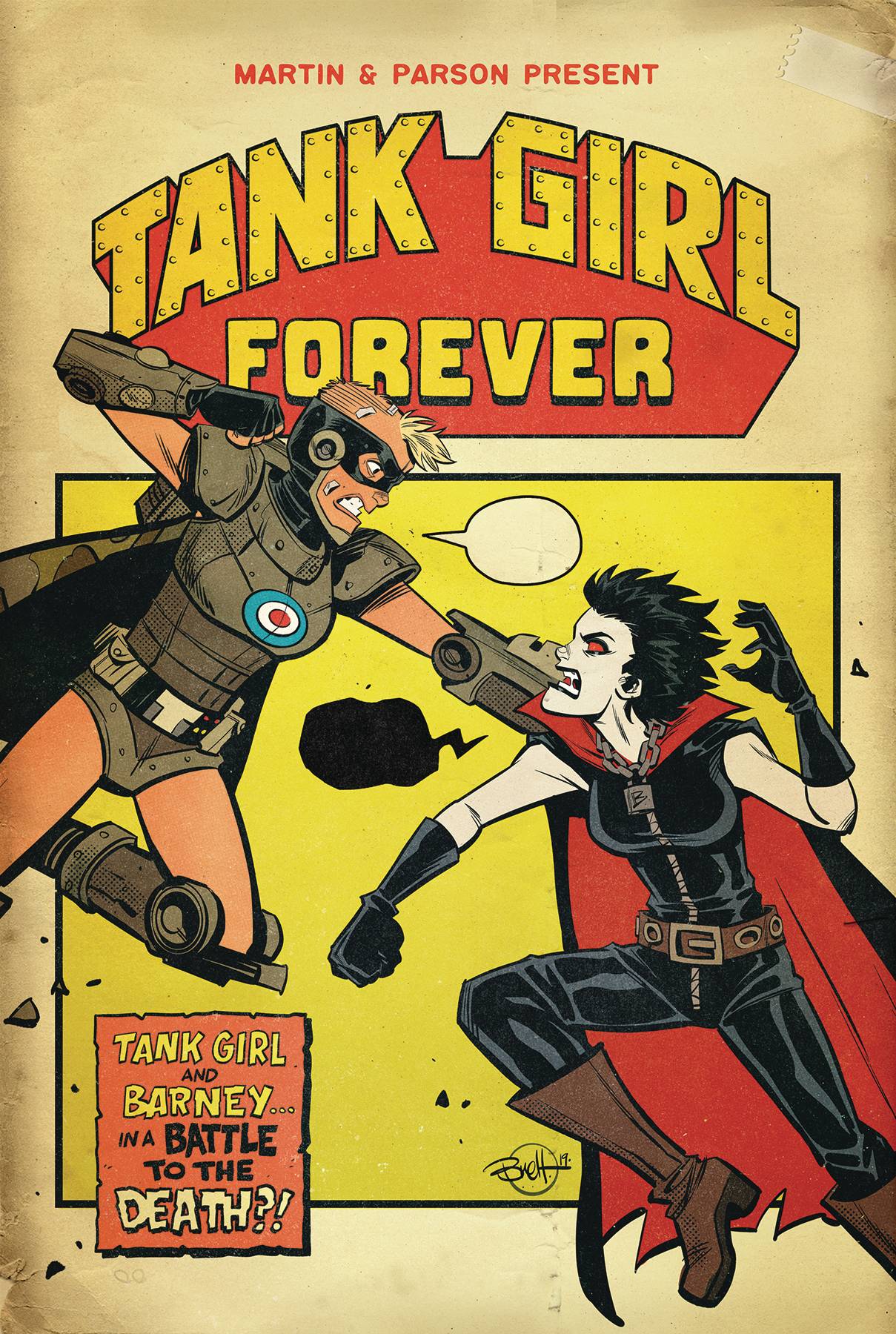 Tank Girl #5 Cover A Parson