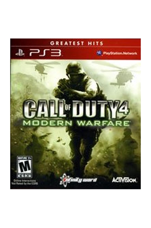 Playstation 3 Ps3 Call of Duty 4 Modern Warfare