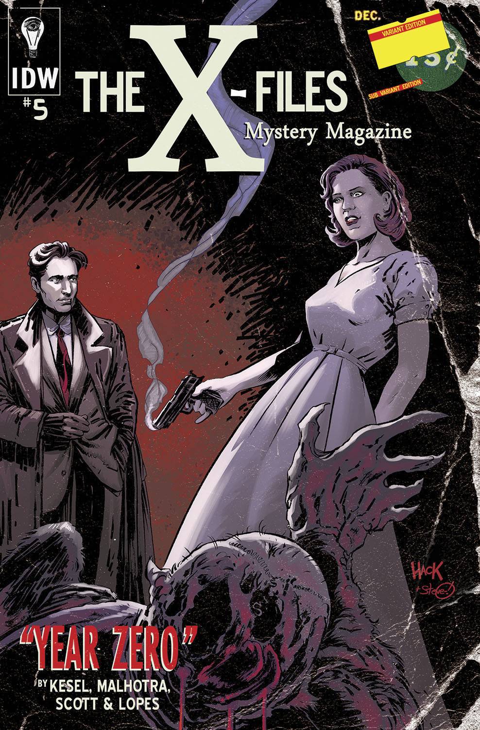 X-Files Year Zero #5 Subscription Variant