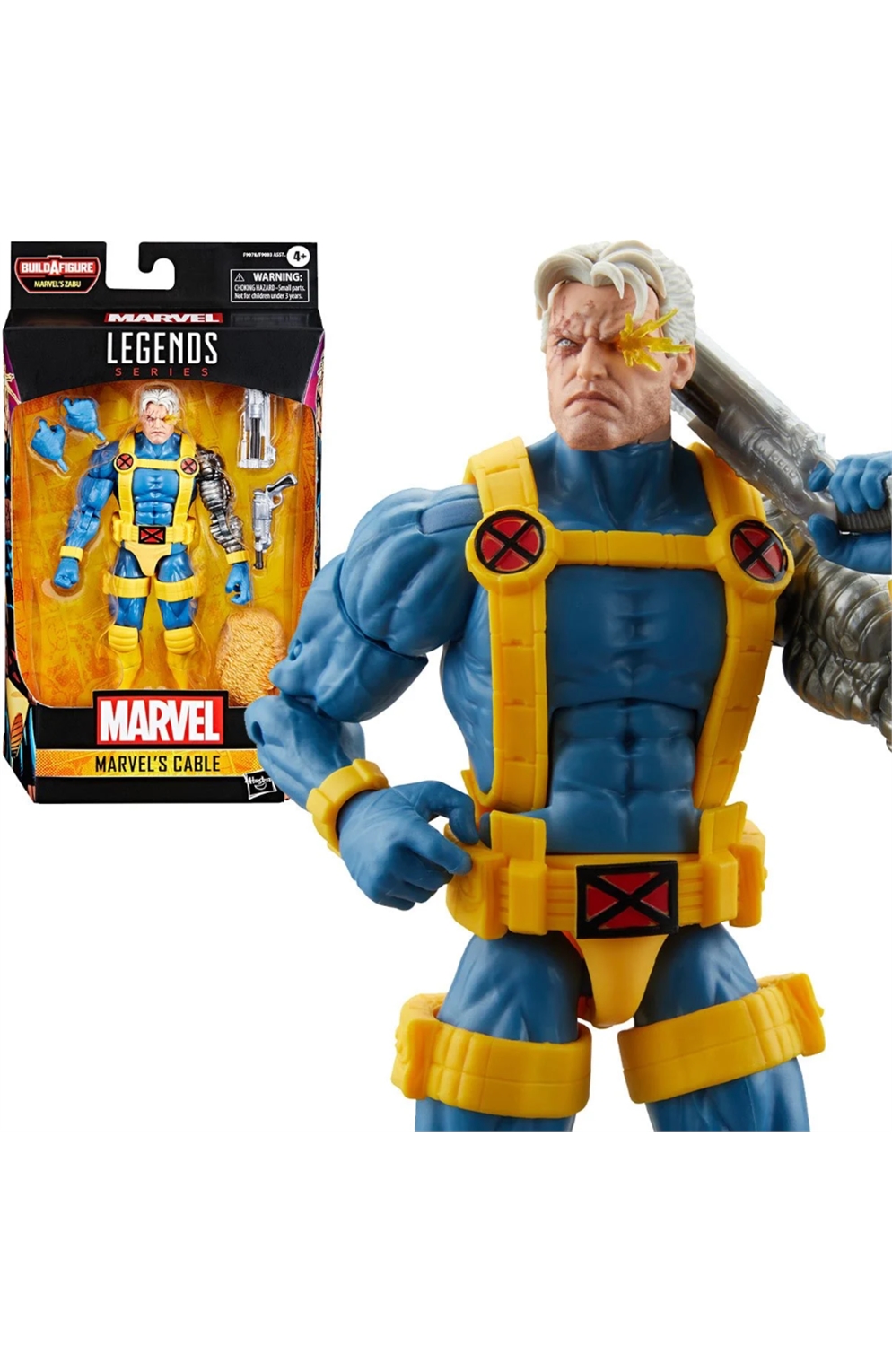 Marvel Legends Zabu Series Cable 6-Inch Action Figure