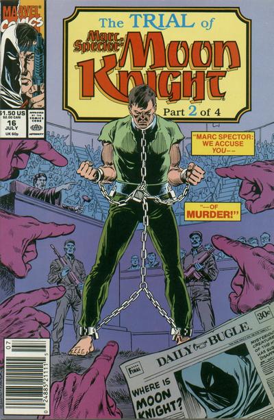 Marc Spector: Moon Knight #16 - Fn/Vf