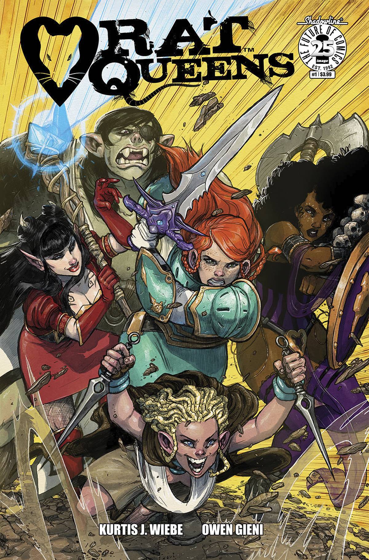 Rat Queens #1 Cover A Gieni