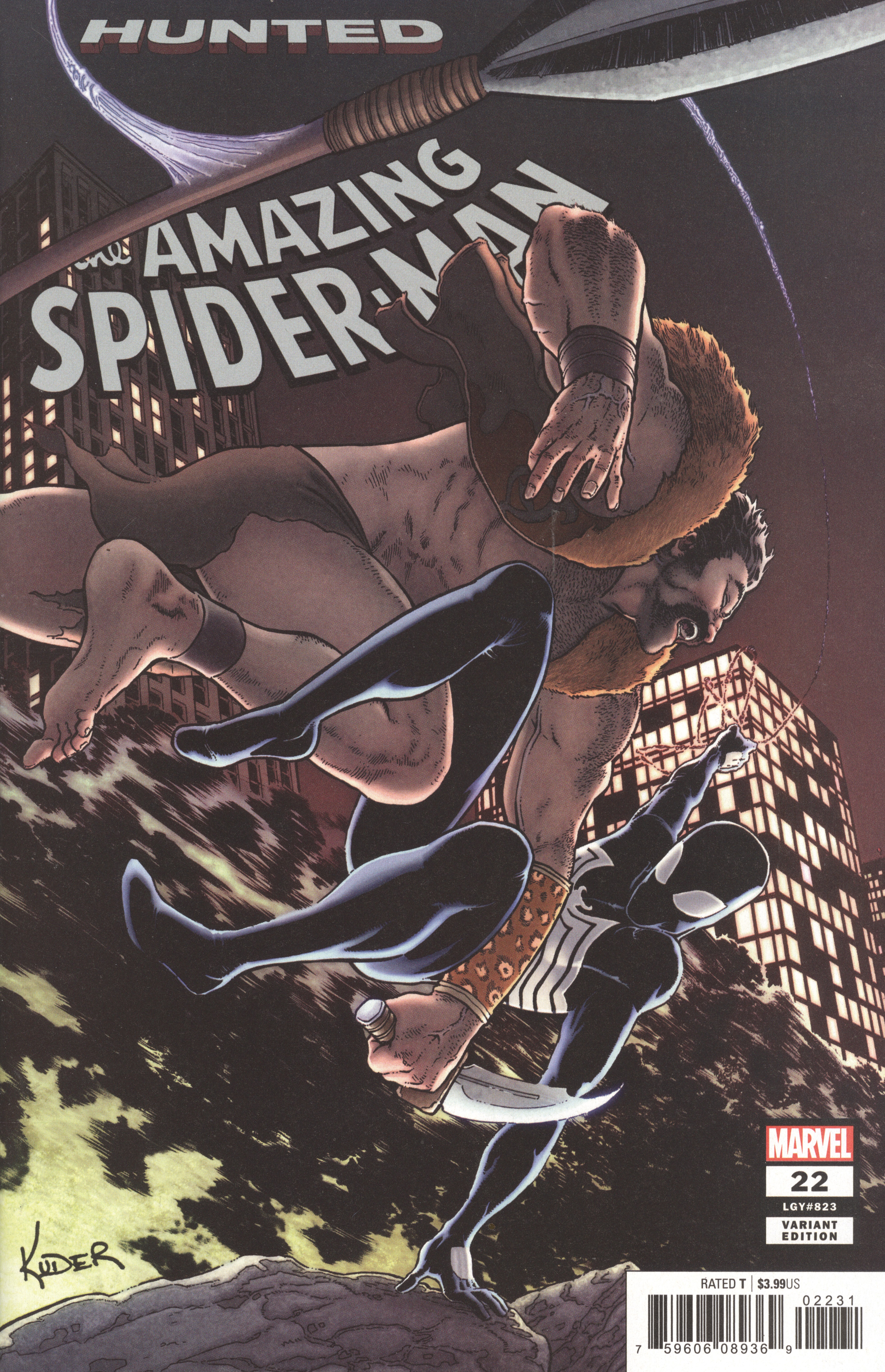 Amazing Spider-Man #22 Kuder Variant (2018)