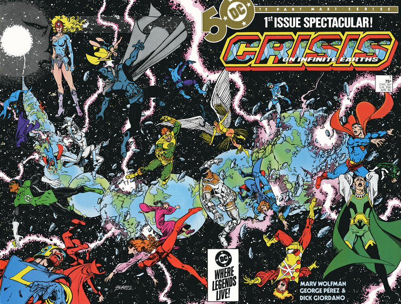 Crisis On Infinite Earths #1 [Direct] - Vg-