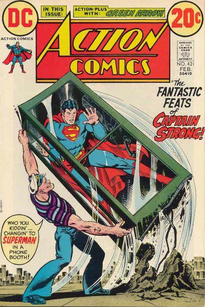 Action Comics #421 Above Average/Fine (5 - 7)