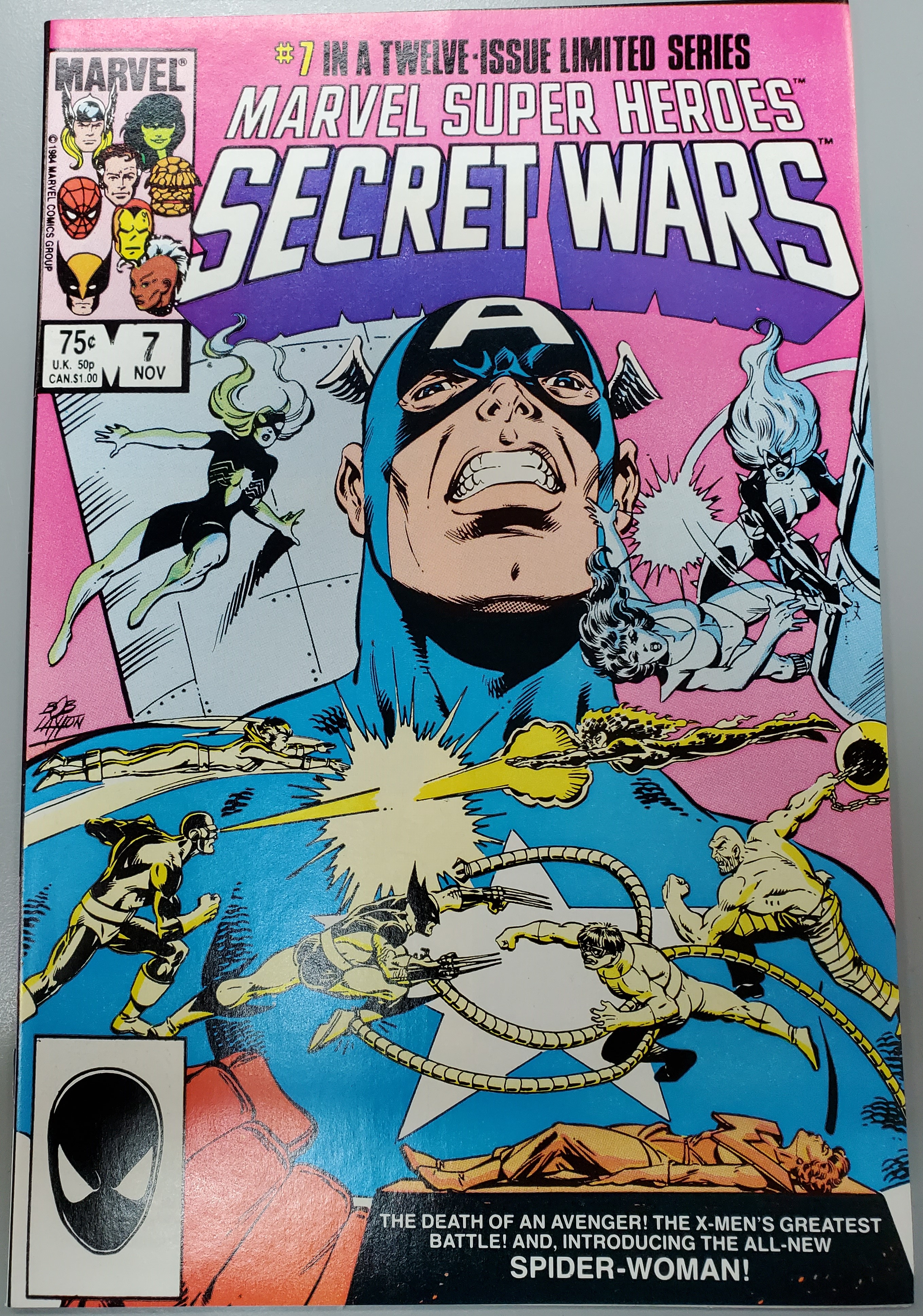 Marvel Super-Heroes Secret Wars #7 [Direct](1984)-Near Mint (9.2 - 9.8)