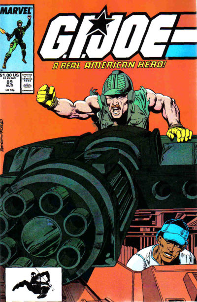 G.I. Joe, A Real American Hero #89 [Direct](1982)-Very Fine (7.5 – 9)