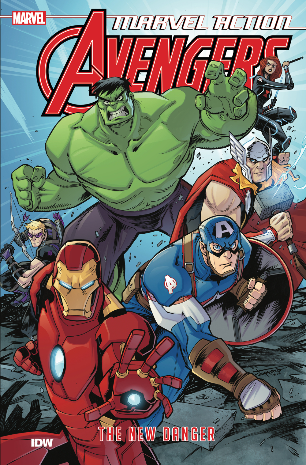 Marvel Action Avengers Graphic Novel Book 1 New Danger