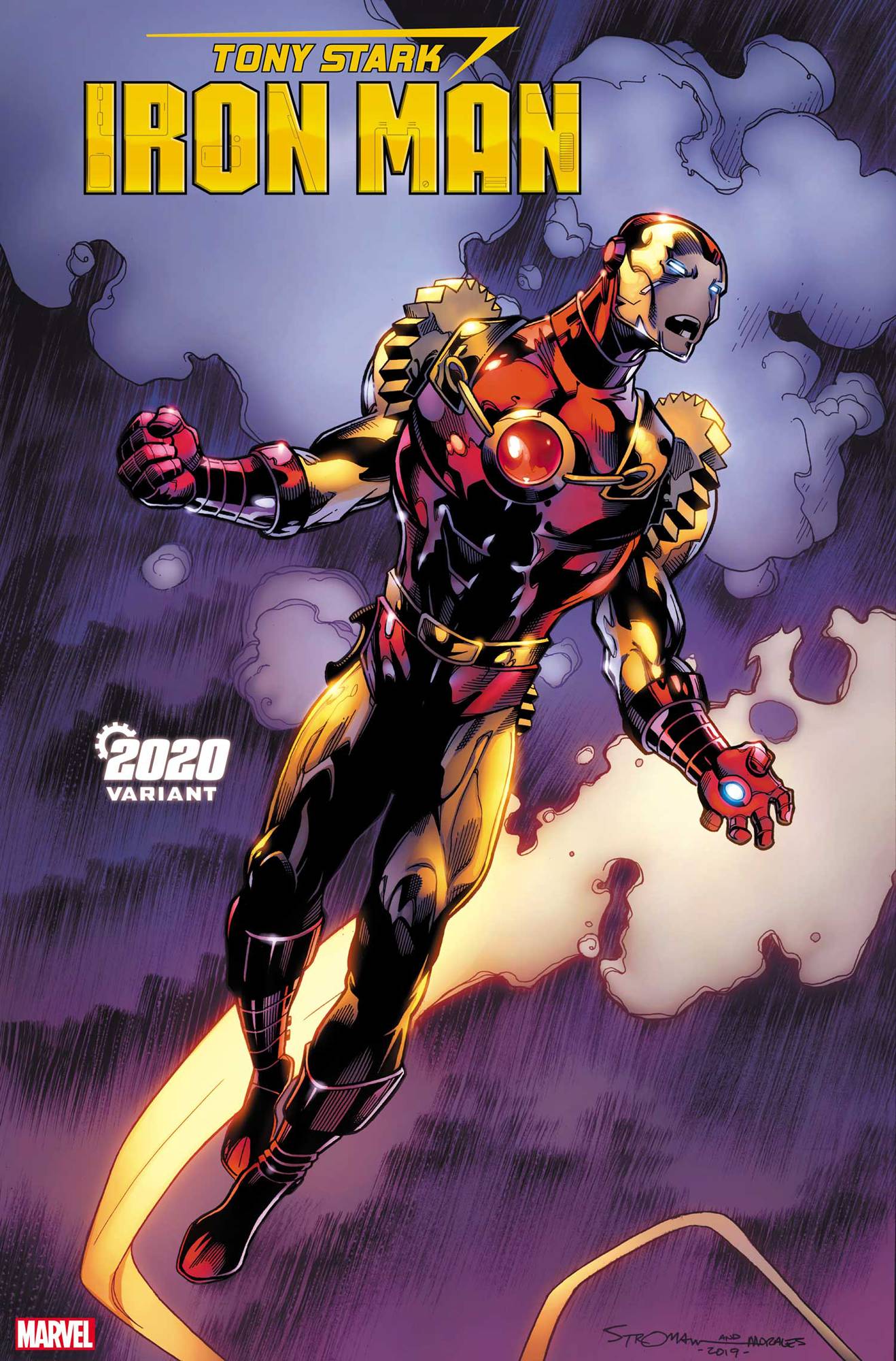 Tony Stark Iron Man #19 Stroman 2020 Variant (2018)