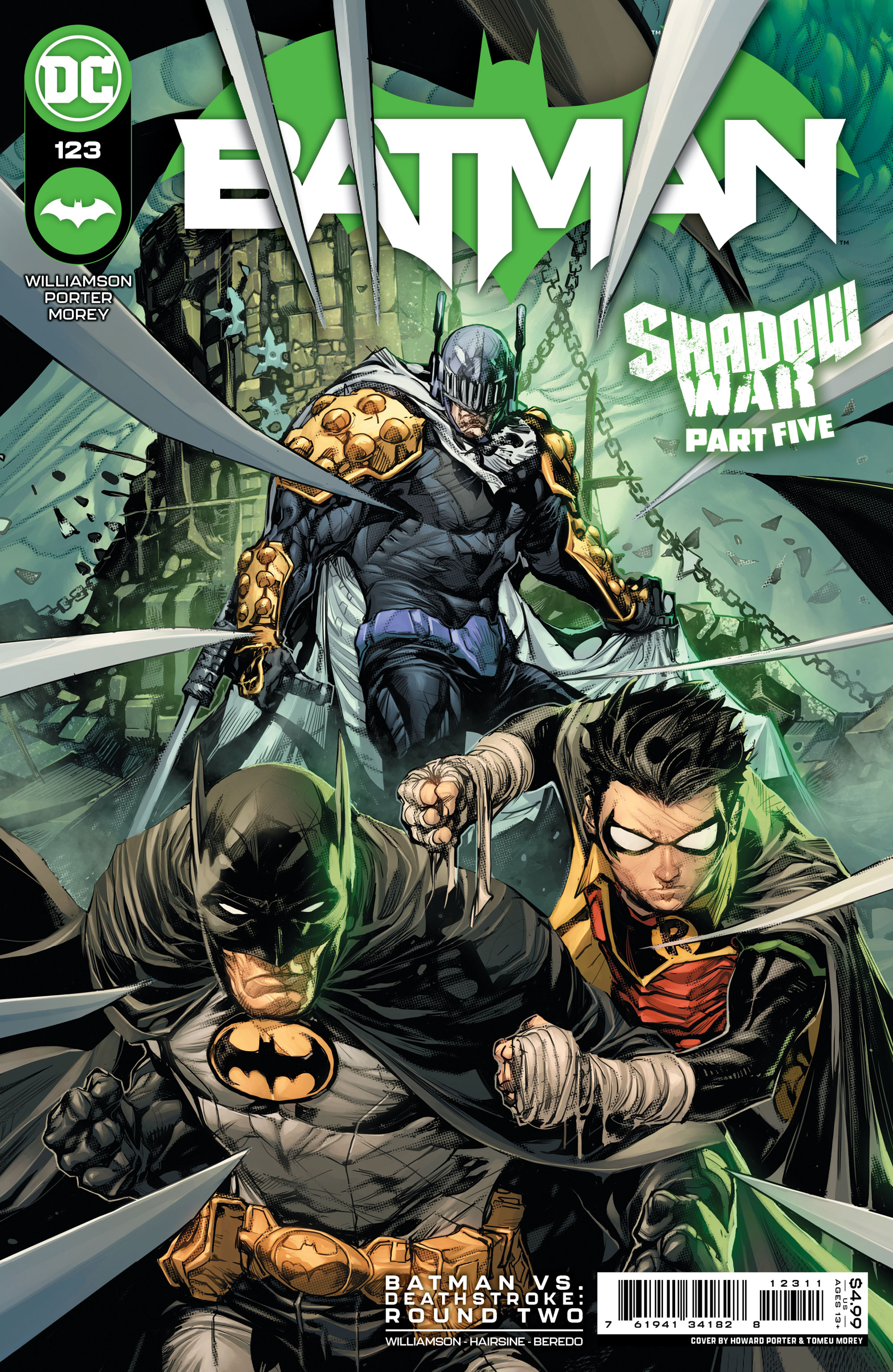 Batman #123 Cover A Howard Porter (Shadow War) (2016)