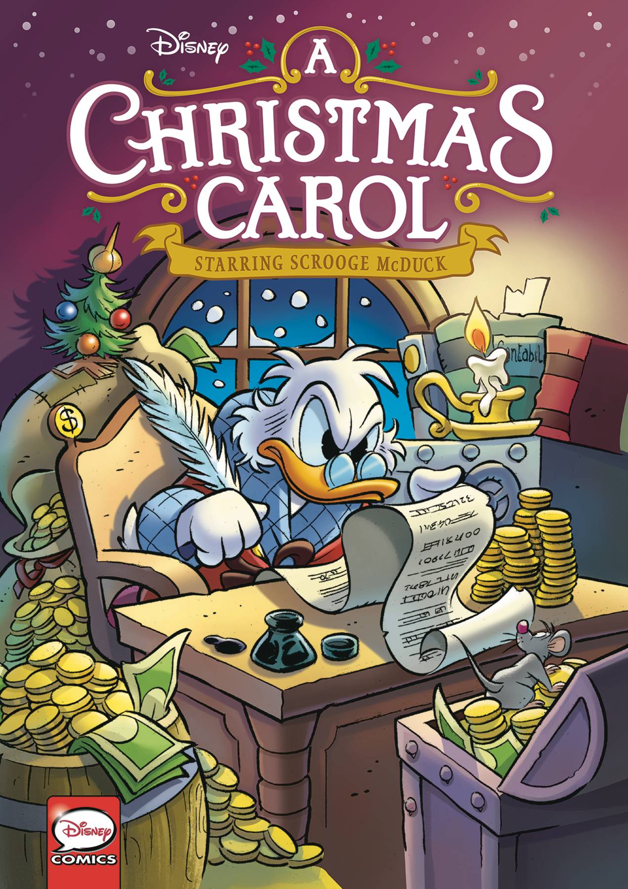 Disney Christmas Carol Starring Scrooge Mcduck Graphic Novel Comichub