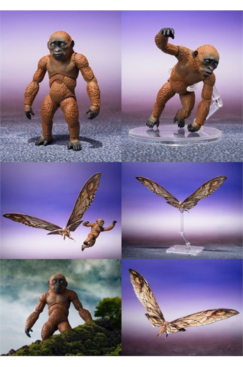 ***Pre-Order*** Godzilla X Kong: The New Empire S.H. Monster Arts Suko & Mothra 2-Pack