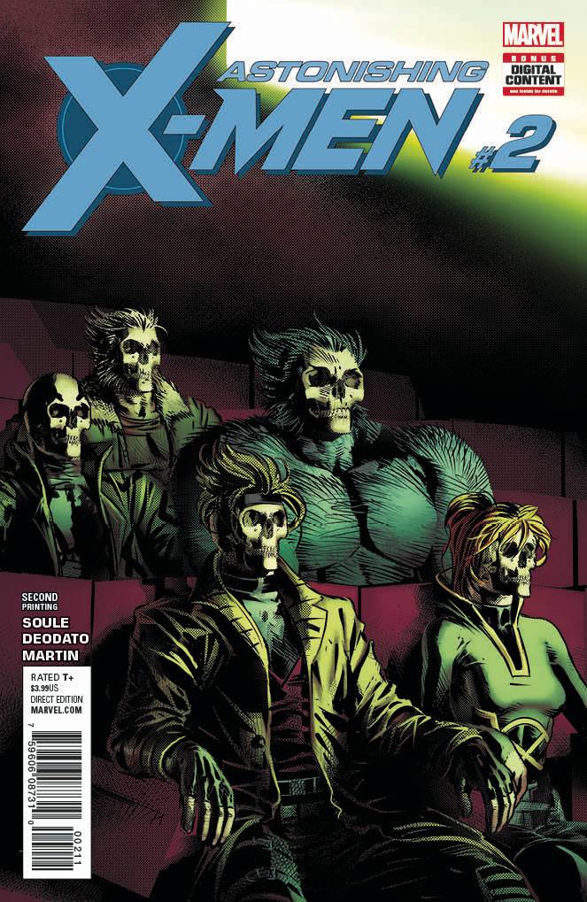 Astonishing X-Men #2 2nd Printing Deodato Variant