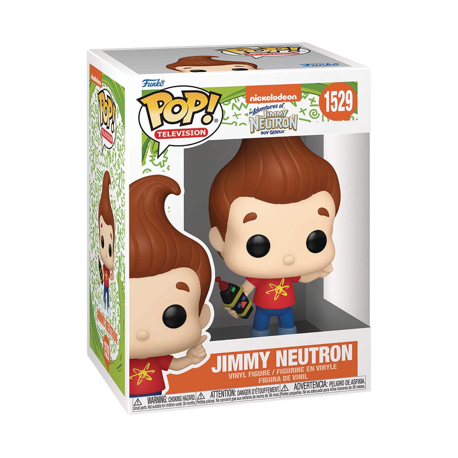 Nickelodeon The Adventures of Jimmy Neutron Boy Genius Jimmy Neutron Funko Pop! Vinyl Figure #1529
