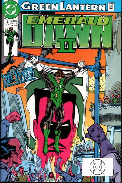 Green Lantern: Emerald Dawn II #4 [Direct]-Fine (5.5 – 7)