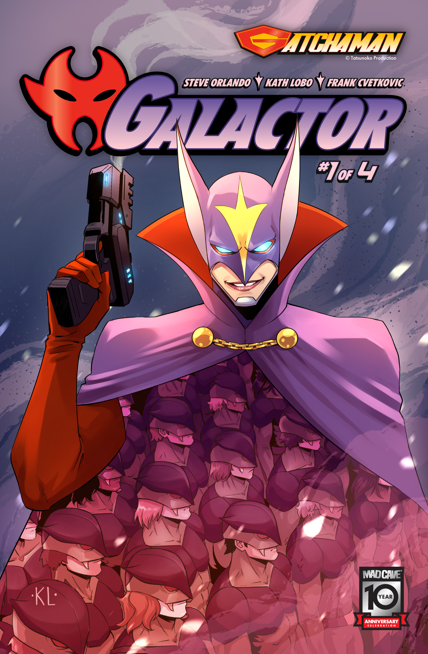 Gatchaman Galactor #1&#160;Cover A Kath Lobo (of 4)