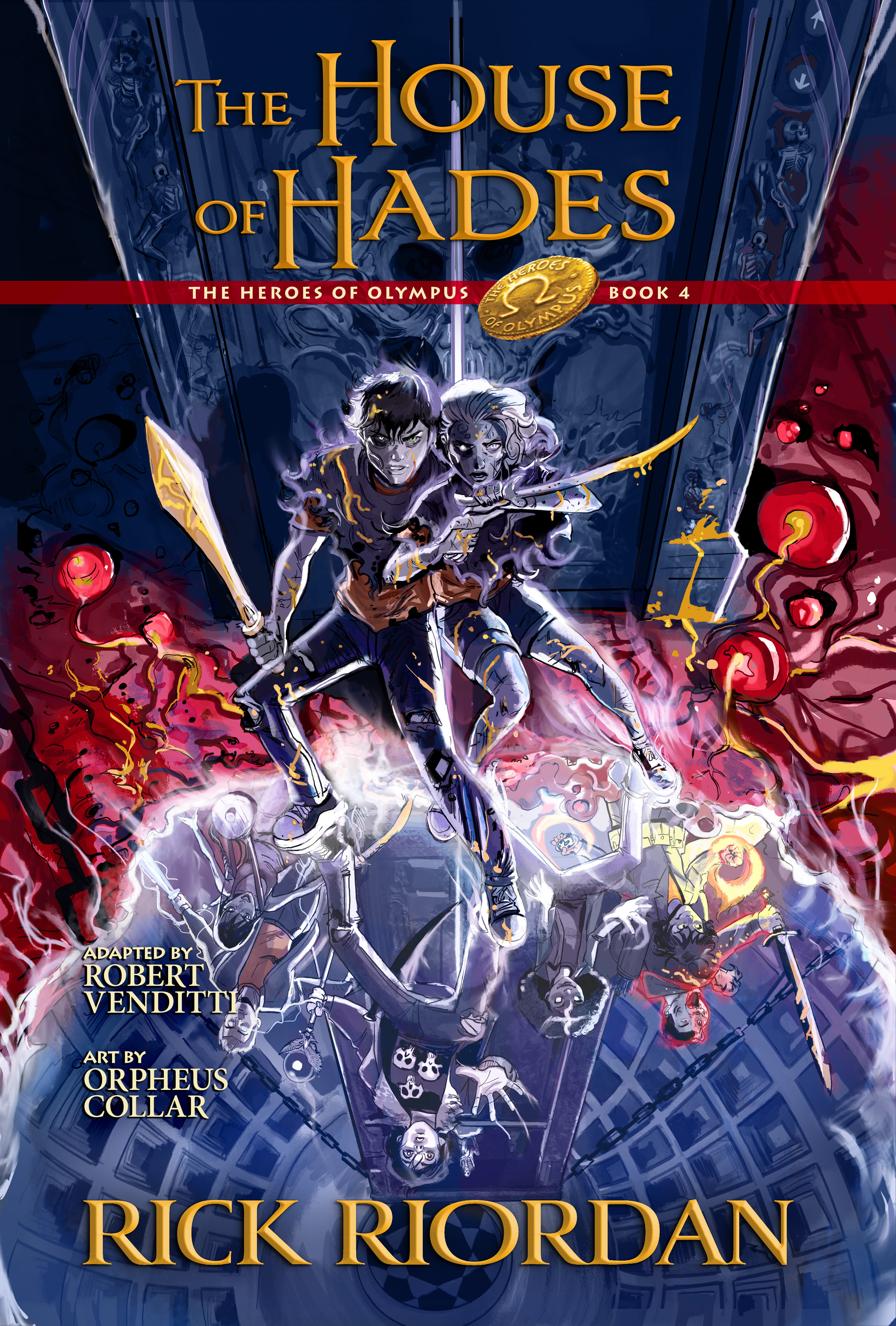 Heroes of Olympus Graphic Novel Volume 4 The House of Hades