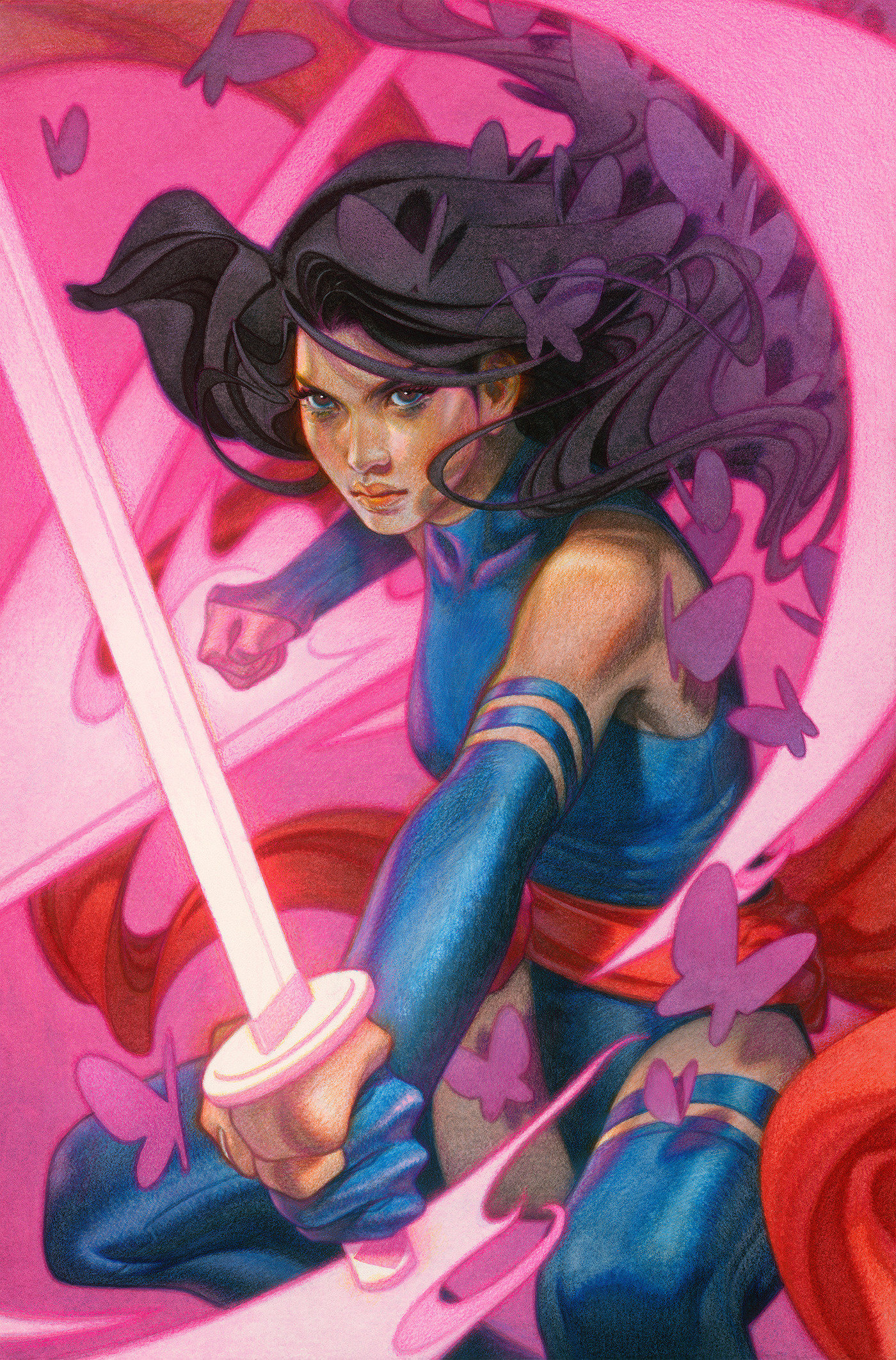 Psylocke #1 Tran Nguyen Virgin Variant 1 for 50 Incentive