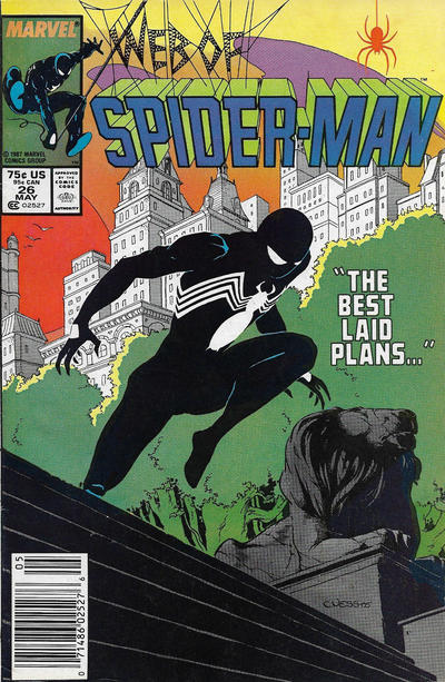 Web of Spider-Man #26 [Newsstand]-Fair (1.0 - 1.5)