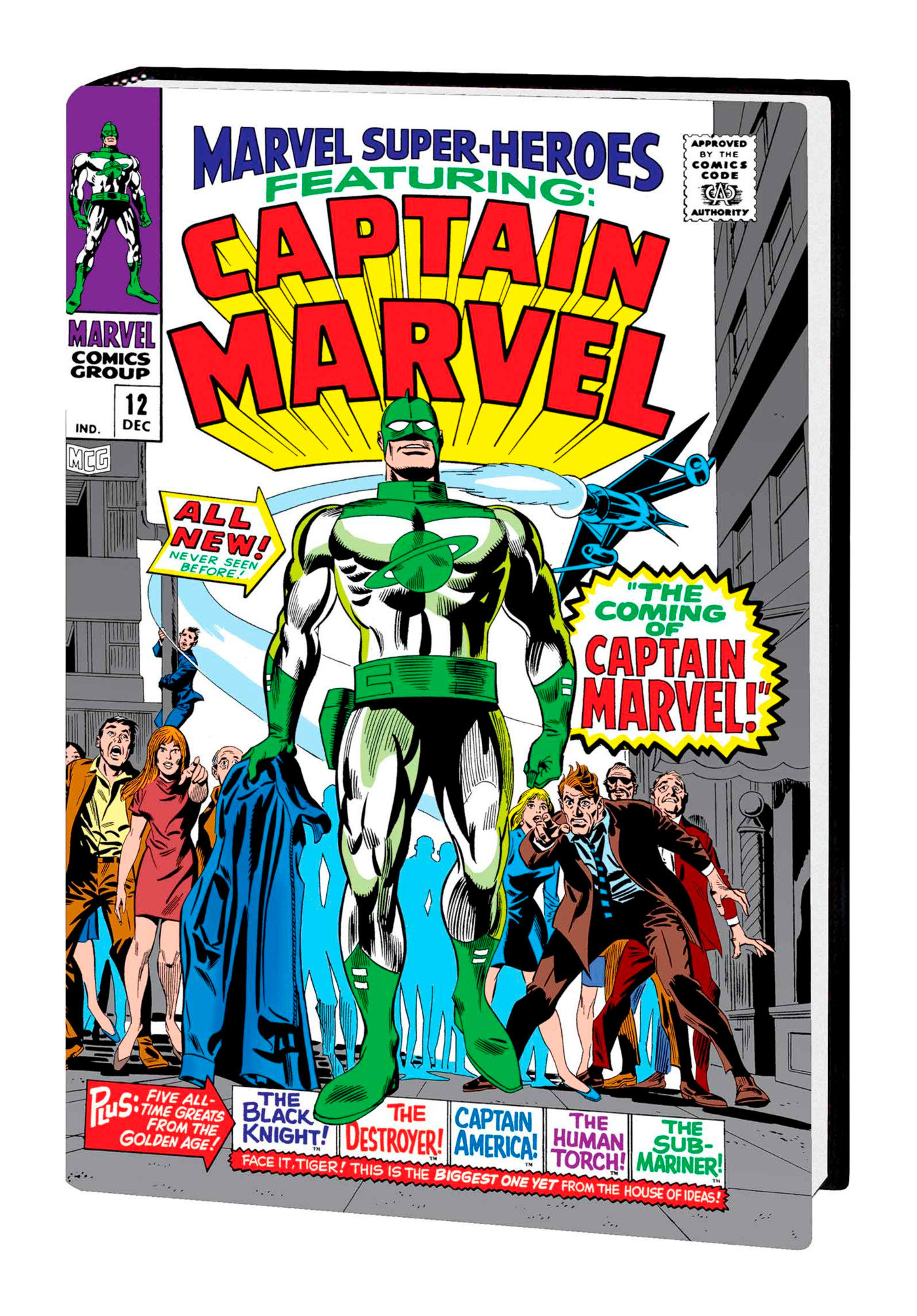 Captain Mar-Vell Omnibus Hardcover Volume 1 Colan Direct Market Variant
