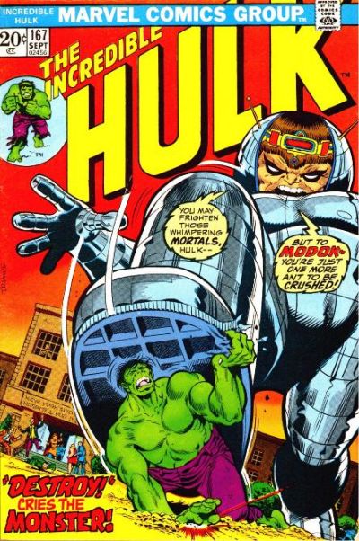 Incredible Hulk #167-Fine (5.5 – 7)