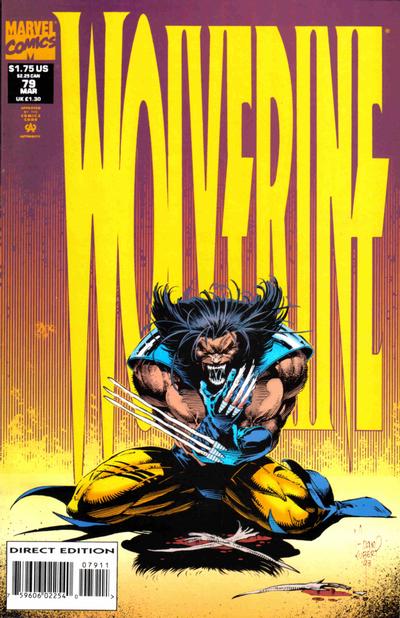 Wolverine #79 [Direct Edition]-Near Mint (9.2 - 9.8)