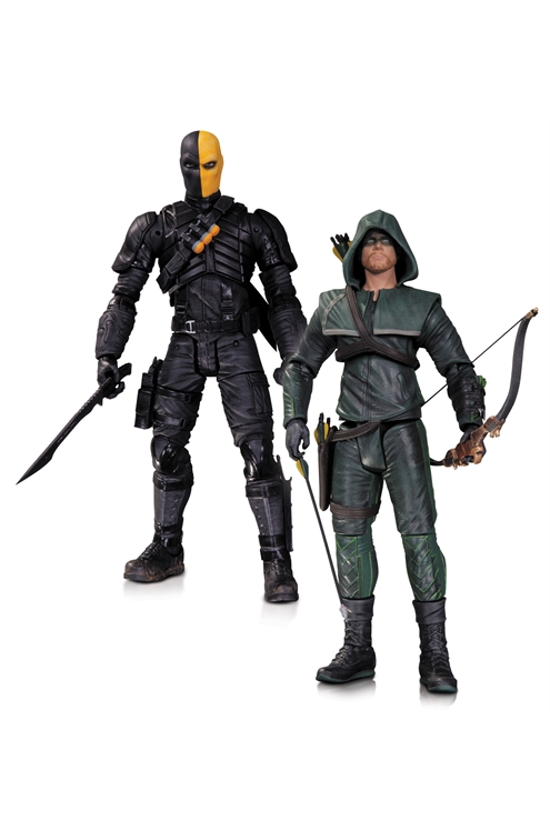 DC Collectibles Arrow Dc-Tv Action Figure Two-Pack Oliver Queen/Deathstroke (2014)